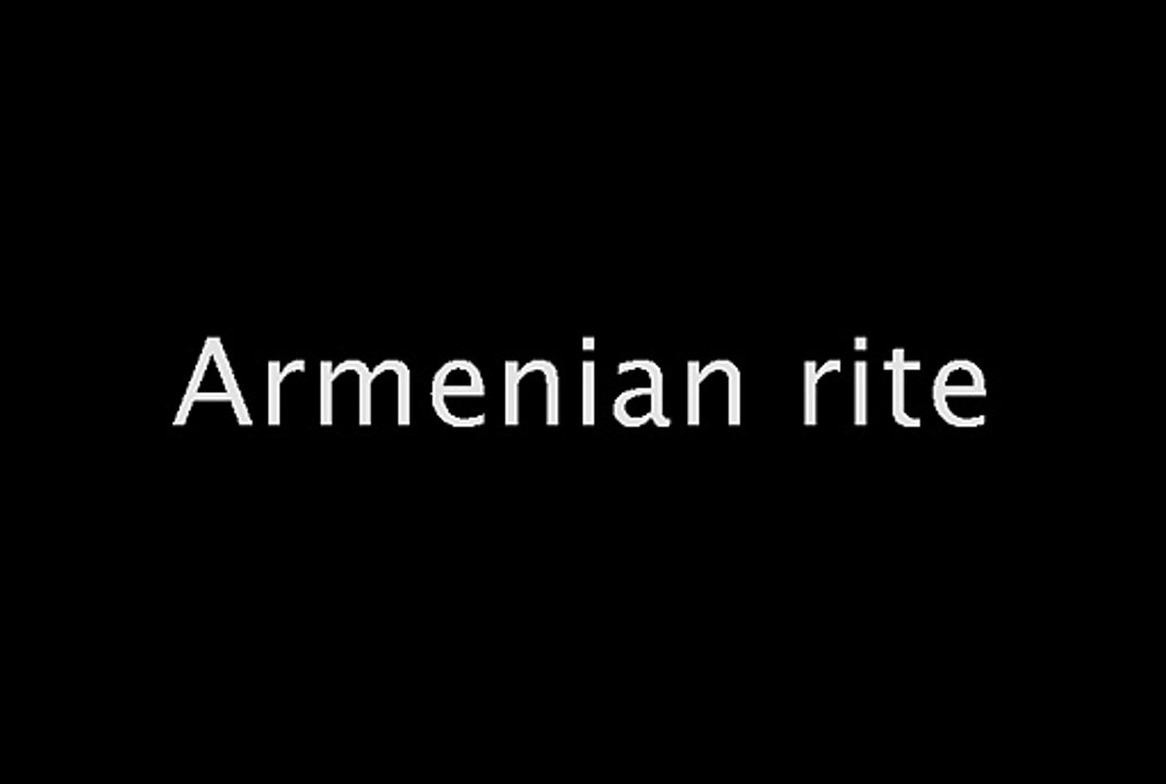 Armenian rite