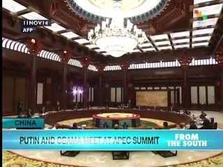 Obama and Putin meet for 20 minutes at APEC Summit