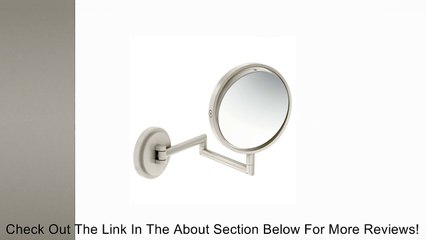 Moen YB0892BN Arris Mirror, Brushed Nickel Review