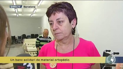 TV3 - Els Matins - Banc solidari de material ortopèdic