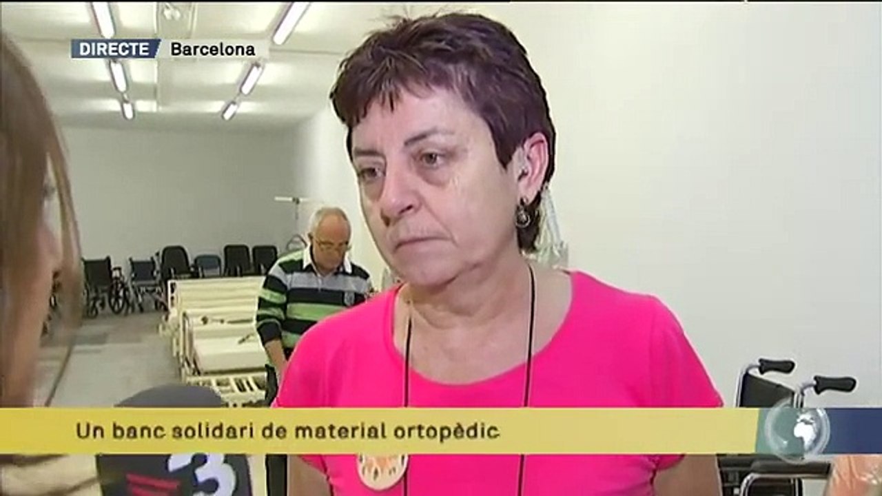 TV3 - Els Matins - Banc solidari de material ortopèdic