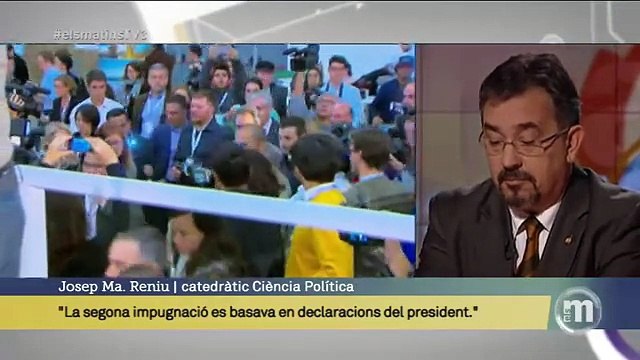 TV3 - Els Matins - Reniu: Si la fiscalia es querella contra Mas o el govern, serà l'enèsim error