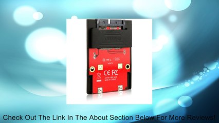 Aleratec mSATA SSD to 1.8" SATA Drive Converter with Frame Review