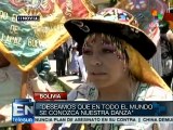 Bolivianos en defensa de sus danzas, advierten intento de plagio