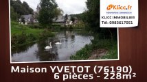 A vendre - maison - YVETOT (76190) - 6 pièces - 228m²