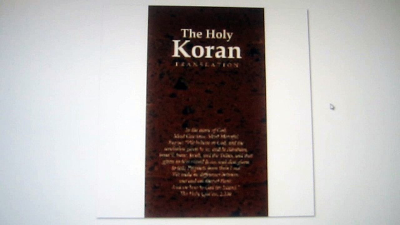 Holy Bible vs The Koran Endtimes
