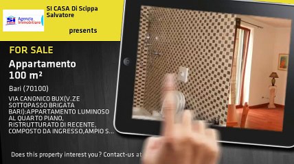 Appartamento Mq:100 a Bari 0   Agenzia:SICASA BARI Rif:SA654