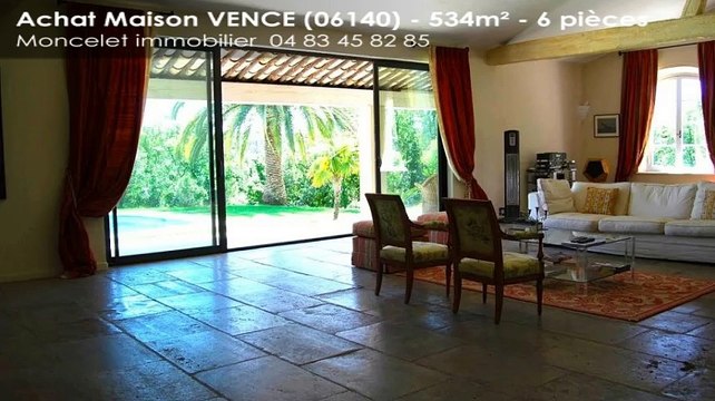 A vendre - Maison - VENCE (06140) - 6 pièces - 534m²