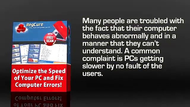 Regcure Completely Clean Your Windows Registry