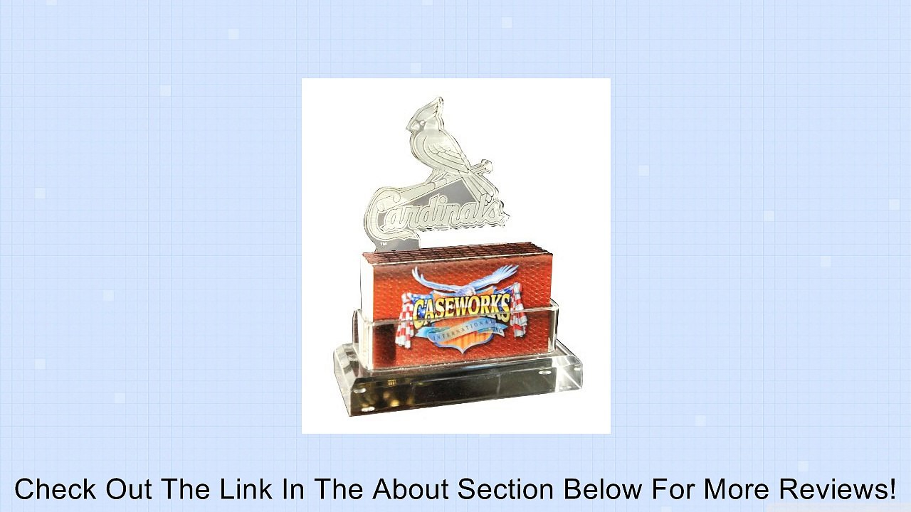 MLB St. Louis Cardinals Business Card Holder in Gift Box Review