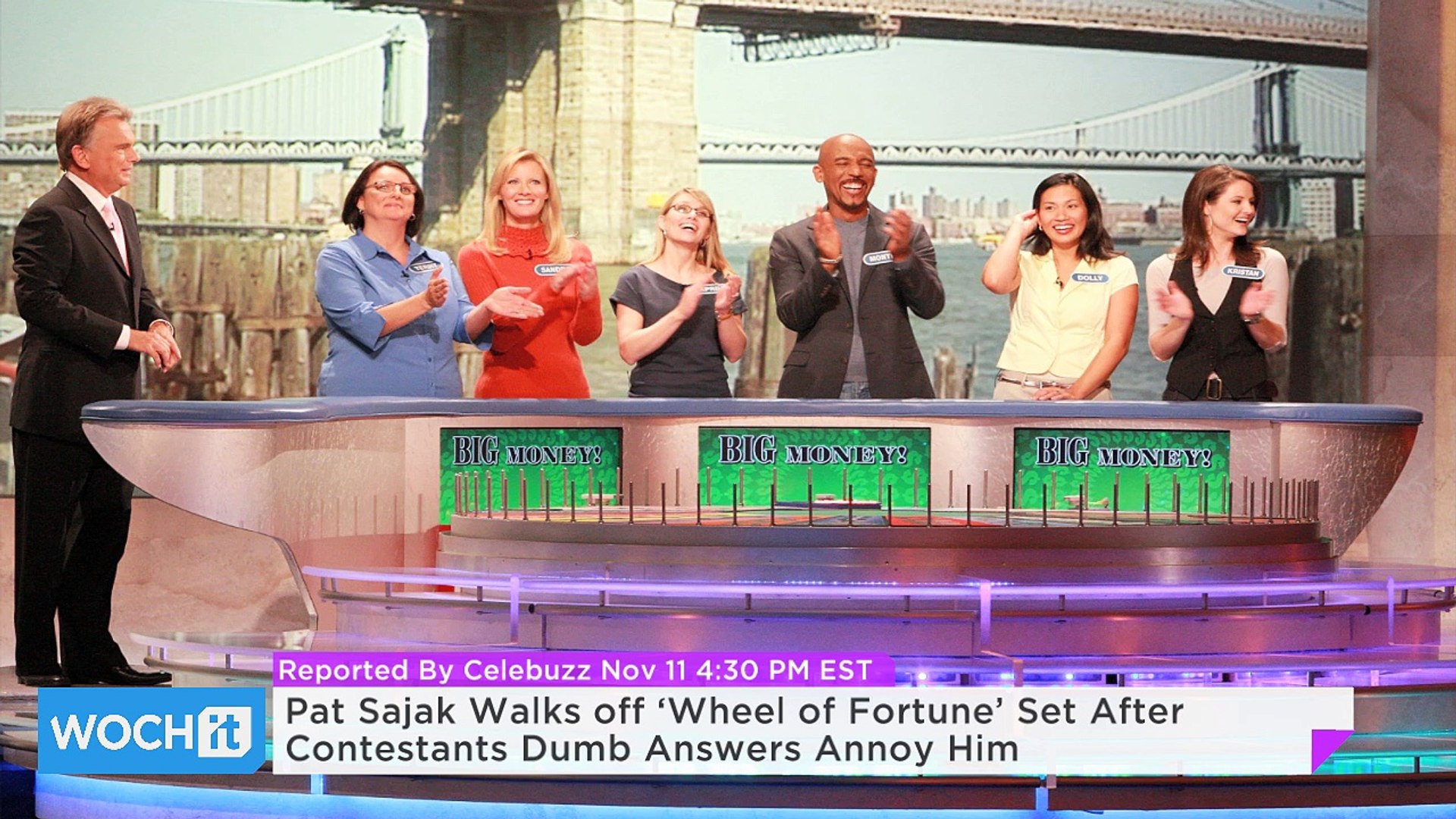 Pat Sajak Walks Off Wheel Of Fortune Set After Contestants Dumb