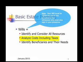 Estate Planning post-ATRA 2012 Danbury CT Pt 1