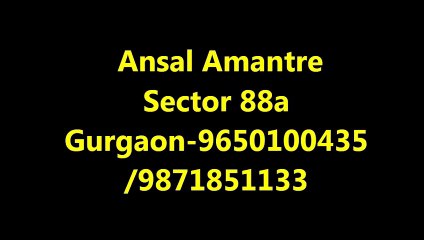 Ansal AmantrE ▪└965O1OO435┘● luxury project sector 88a x Gurgaon