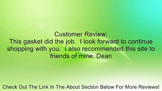 GENUINE SUZUKI FORENZA/RENO 2006-2008 EGR ADAPTER GASKET 18533-85Z20 Review