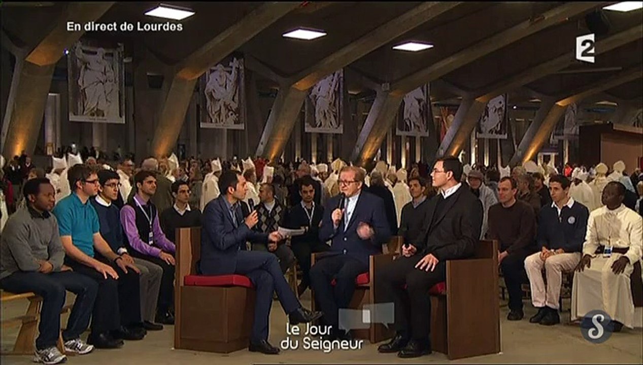 C'est le Lapsus qui nous a fait rire ce matin !  ça s'est passé dans l'émission "le Jour du Seigneur" sur France 2 !