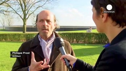 Euronews entrevista al arquitecto de " El anillo de la Memoria"