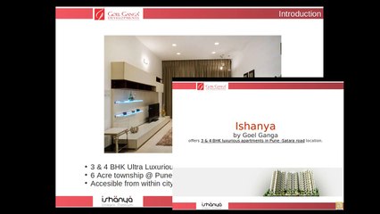 3, 4 BHK Luxurious  Apartments in Pune Satara Road