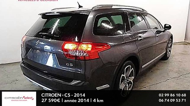 Annonce Occasion CITROëN C5 CrossTourer HDi 160 Exclusive 2014