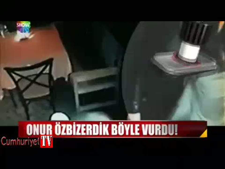 Onur Özbizerdik’in korumayı vurma anı
