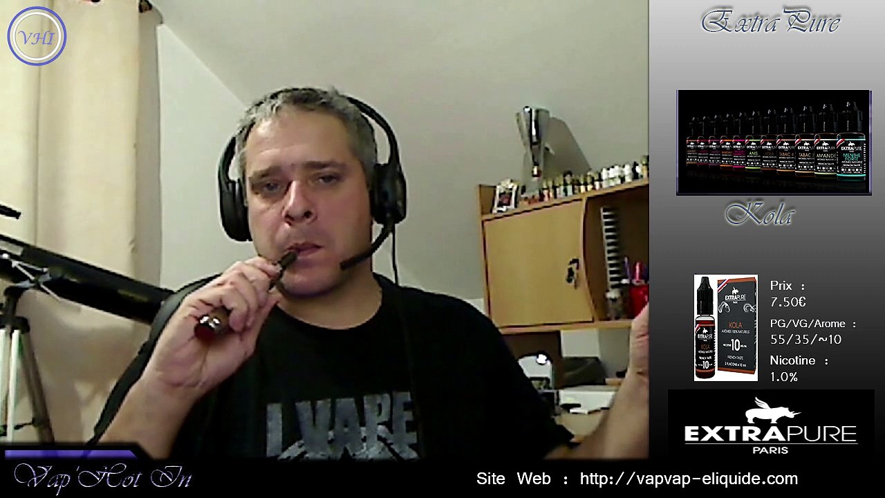 VapHotIn - Test Liquide # 84 - Extrapuret - Kola