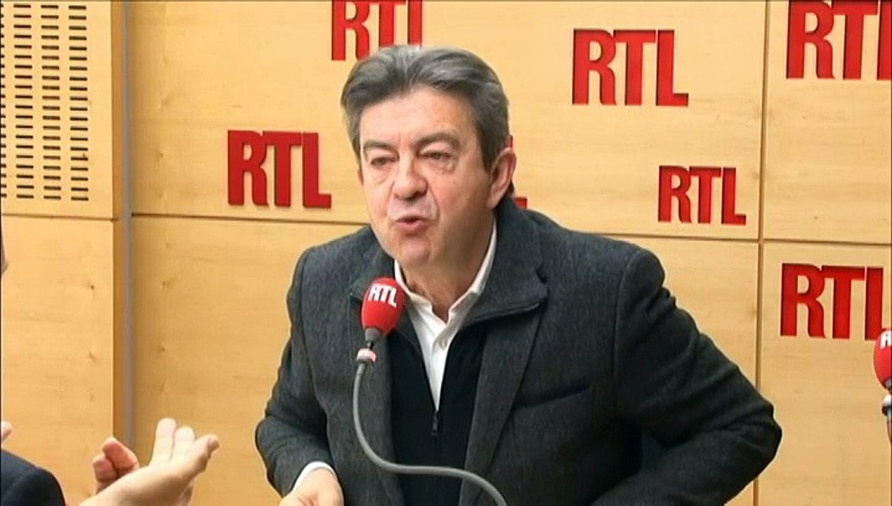 Affaire Jouyet-Fillon : "C'est Hollande qu'il faut juger", estime Mélenchon
