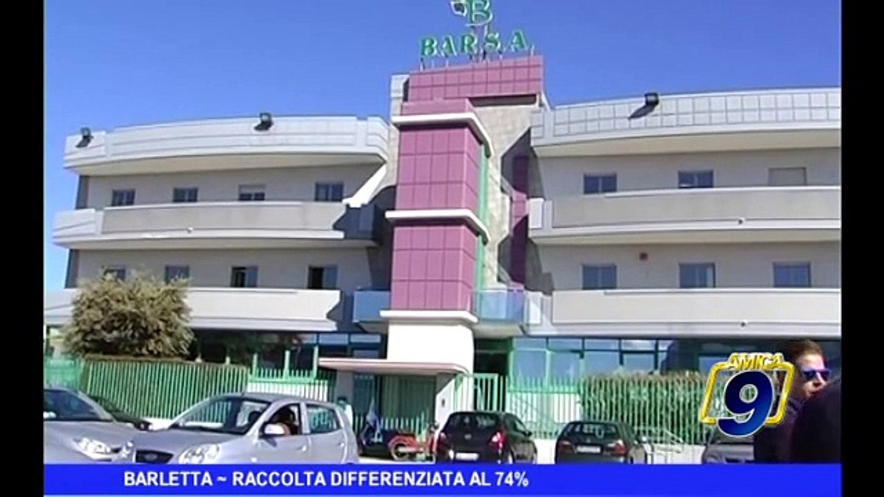 BARLETTA | Raccolta differenziata al 74%