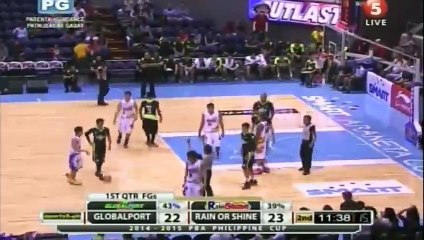 Rain or SHine VS GlobalPort [2nd QUARTER] - November 12, 2014
