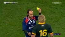 Le carton jaune d'Adriaan Strauss