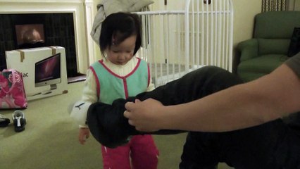 Girl Getting Ready For Dinner