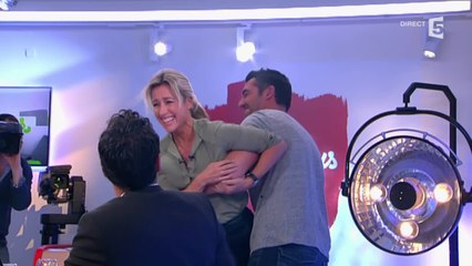 Anne-Sophie rejoue Dirty Dancing avec Arnaud Ducret - C à vous - 11/11/2014