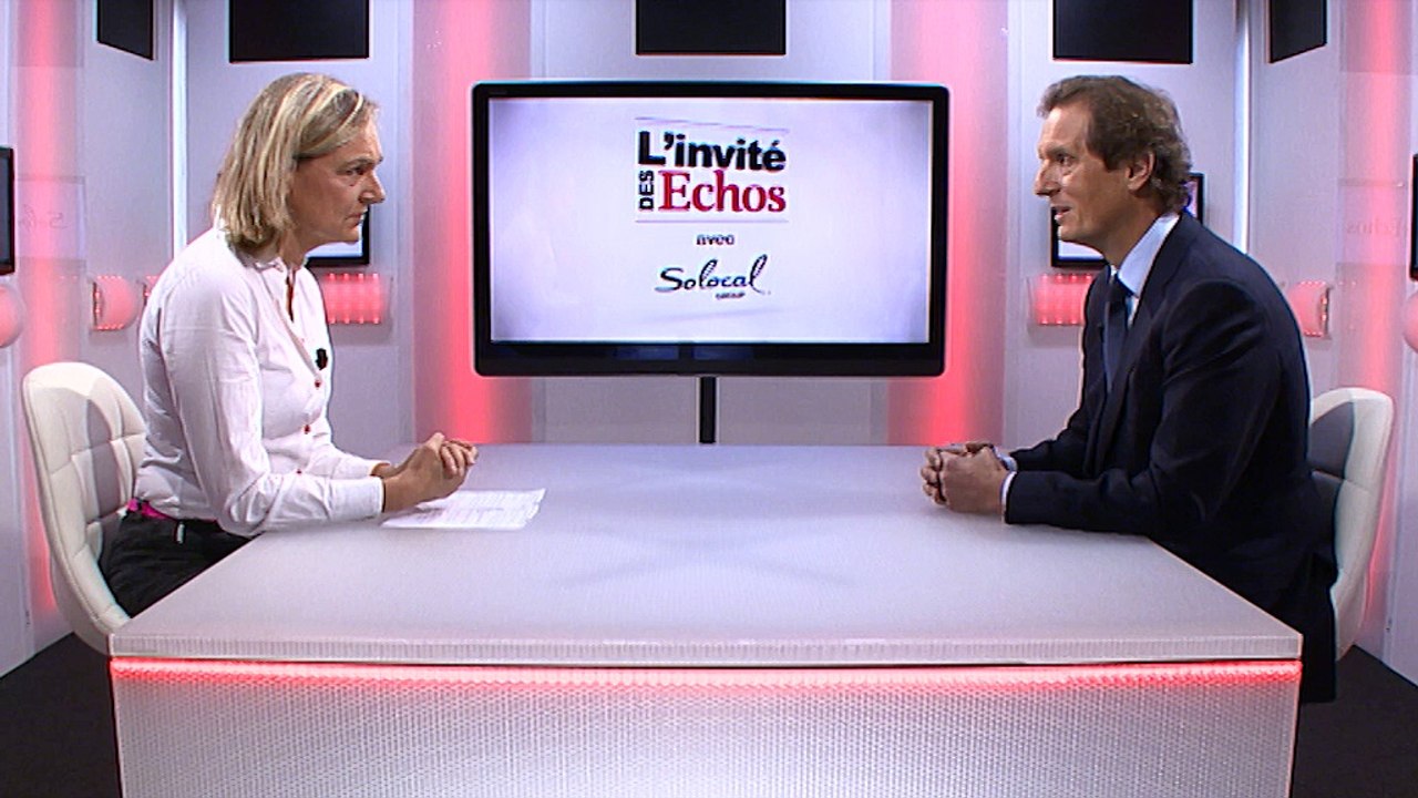 L'invité Des Echos : Jérôme Chartier