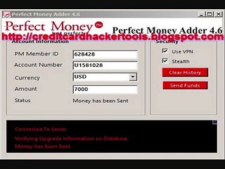 Perfect Money Adder v4.6 - get your free money now !