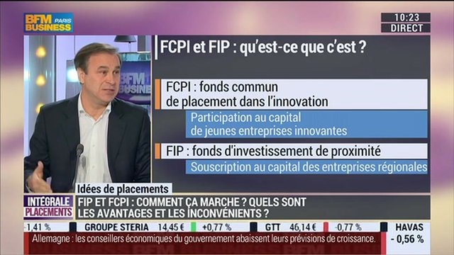 Défiscalisation grâce aux FIP et FCPI: quels sont les avantages et les inconvénients ?: Christophe Bavière - 12/11
