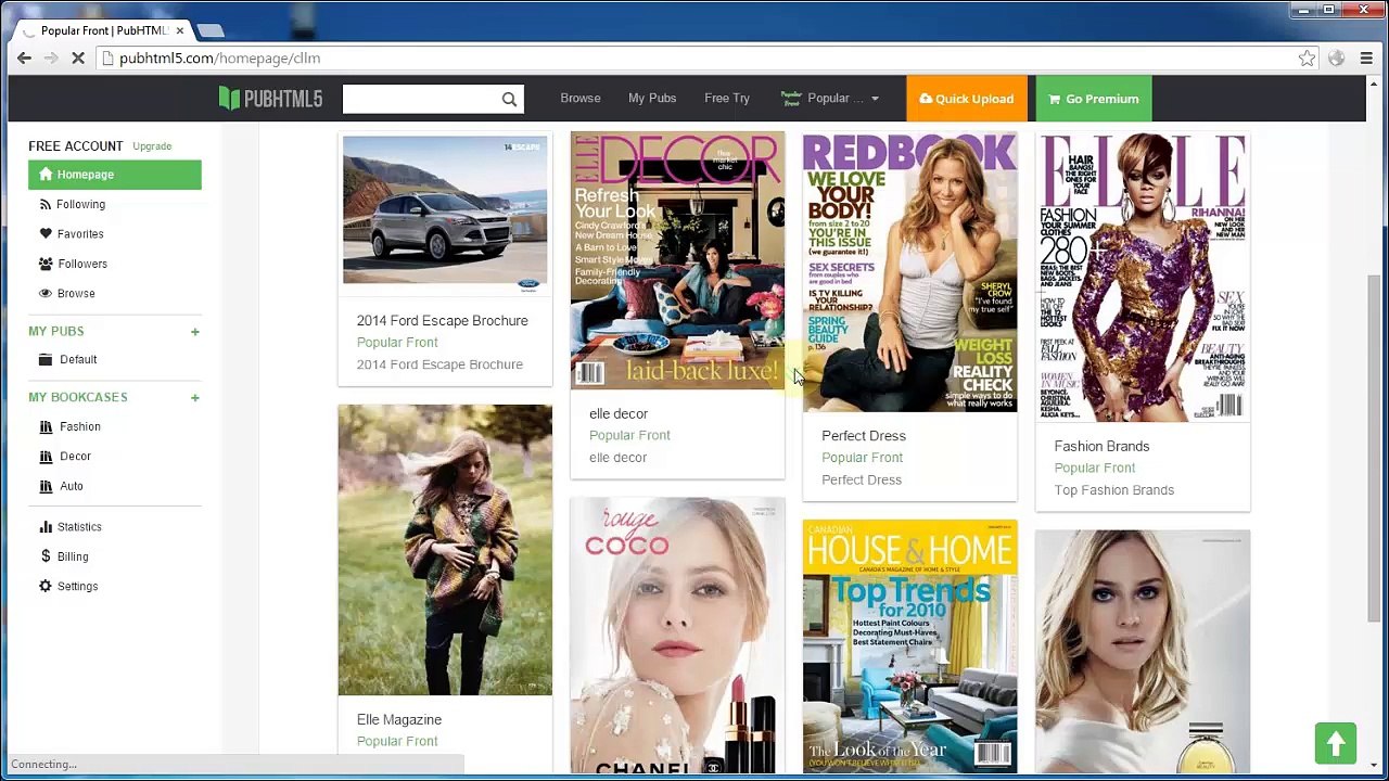 How to view online page flip book performance?