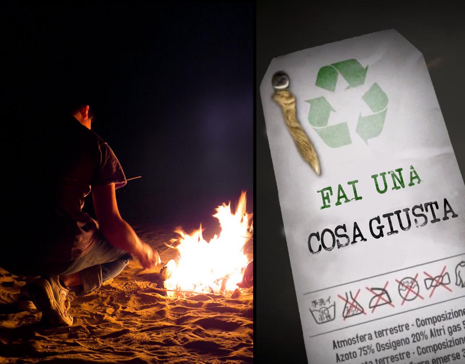 stai attento con il fuoco | FAI UNA COSA GIUSTA
