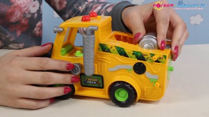 Load `N Launch Bulldozer / Spychacz - Śmieciaki - The Trash Pack - Cobi - 68369 - Recenzja