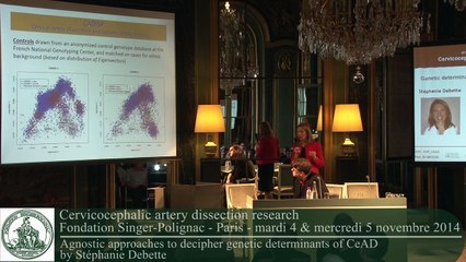 Agnostie approahces to decipher genetic determinantes of CeAD by Stéphanie Debette
