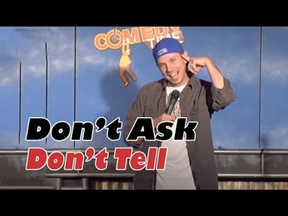 Stand Up Comedy by Brandon Gibson - Don't Ask Don't Tell