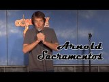 Stand Up Comedy by Arnold Schwarzenegger - Arnold Sacramentos
