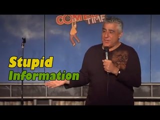 Stand Up Comedy by Ed Regine - Stupid Information