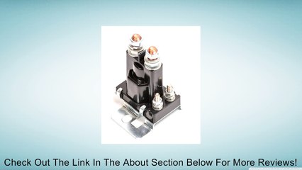 LarryB's CUMMINS 3916301, 3916302 Switch Magnetic Relay 12 Volts Review