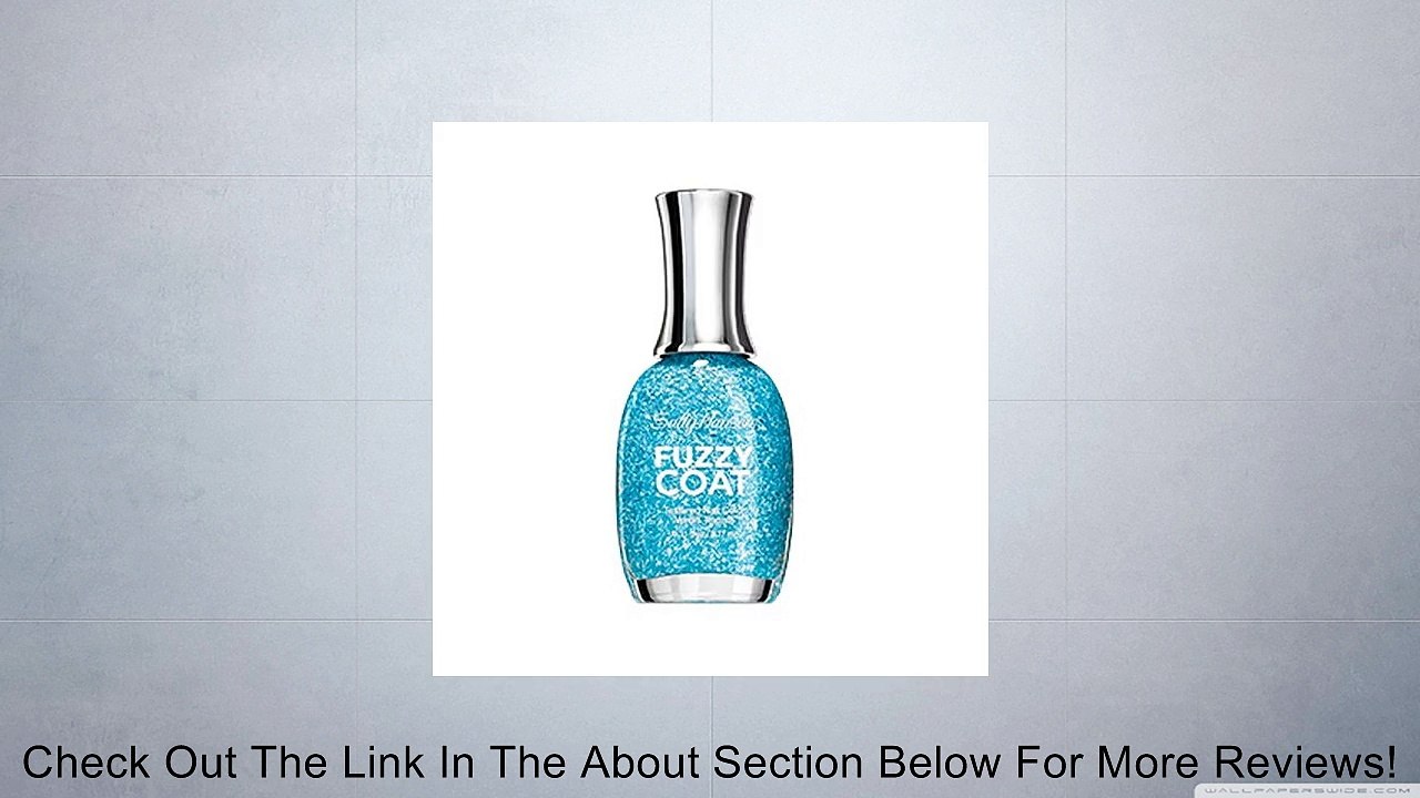 SALLY HANSEN Fuzzy Coat Special Effect Textured Nail Color - Wool Knot Review