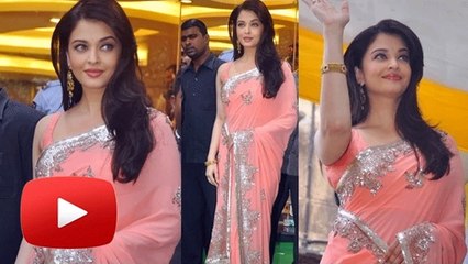 Aishwarya Rai's HOT & GORGEOUS Look In Saree