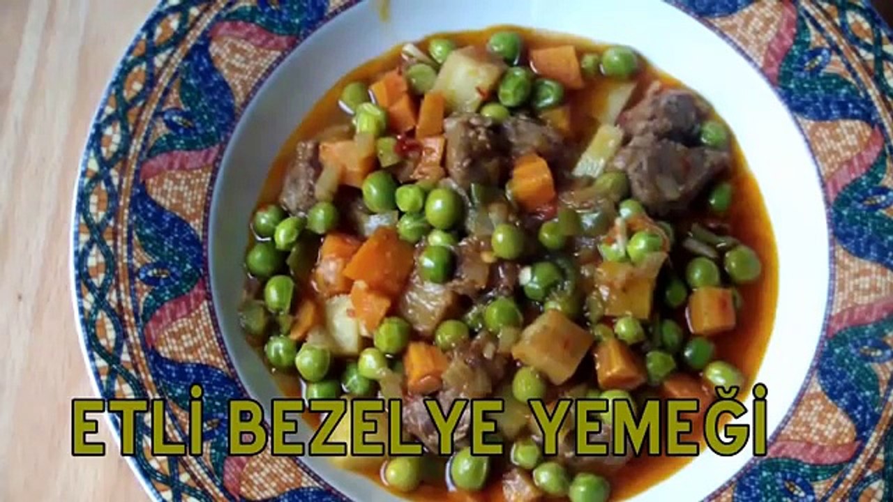 Etli Bezelye Yemeği