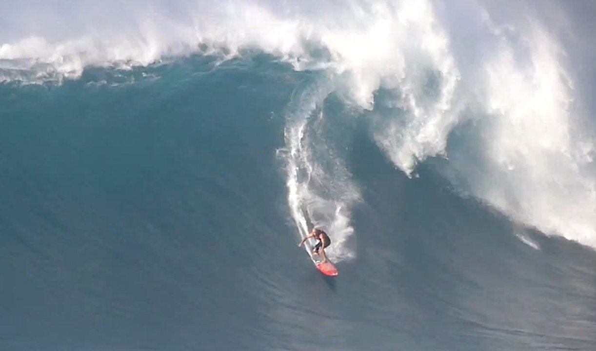 Shane Dorian at Jaws 1 - 2015 Billabong Ride of the Year Entry - XXL Big Wave Awards