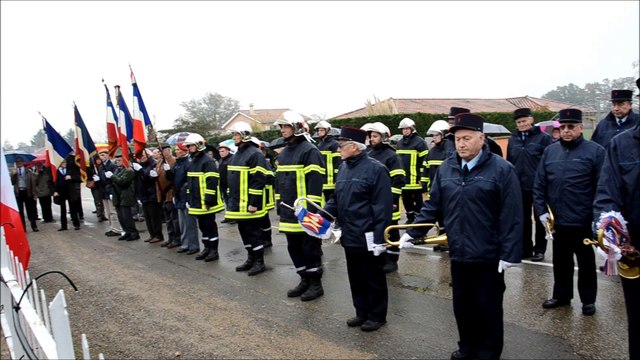 1. Chavannes-sur-Reyssouze. commémoration 11 novembre 1918 et 4 août 1914.
