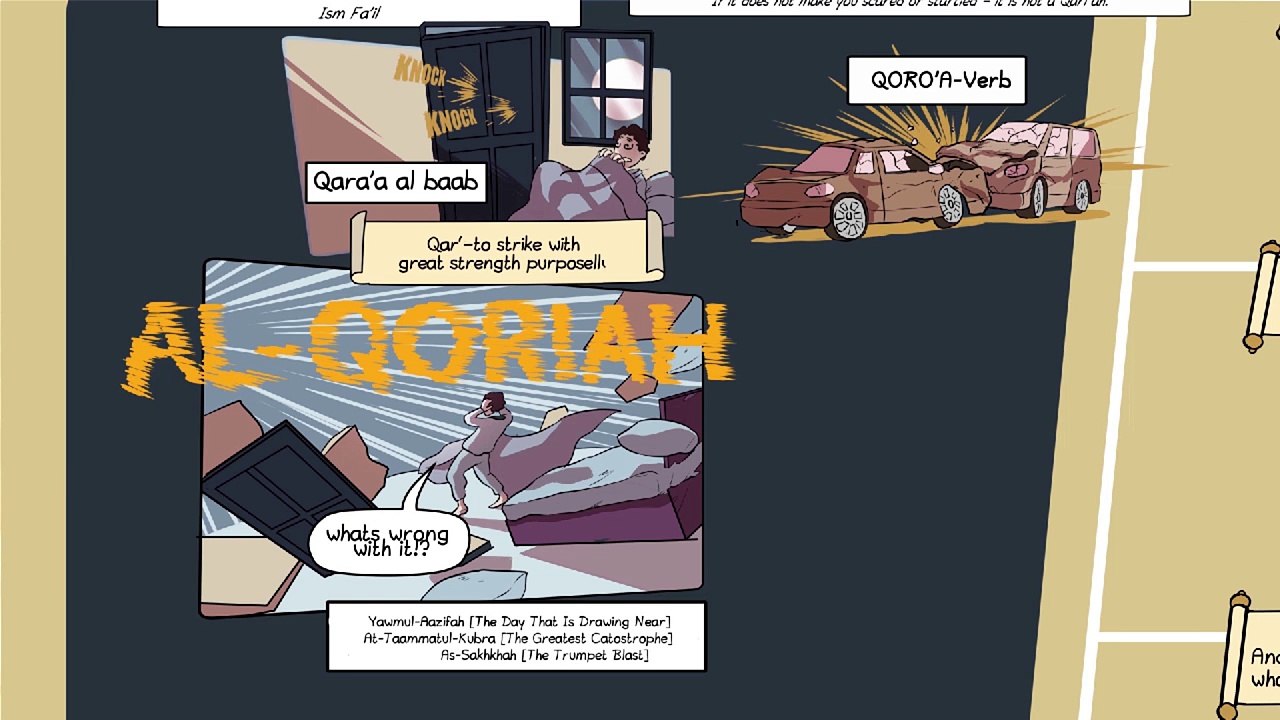 Part 01 Lessons From Surah Al Qariah - Nouman Ali Khan - Illustrated