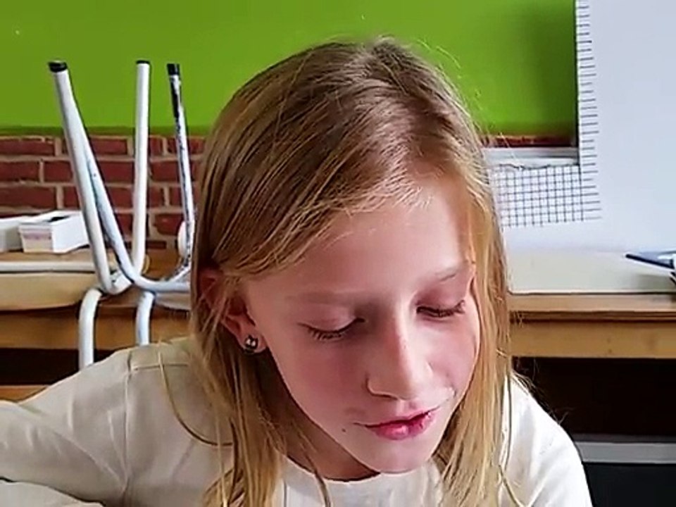 Dictée :"Le droit des enfants."