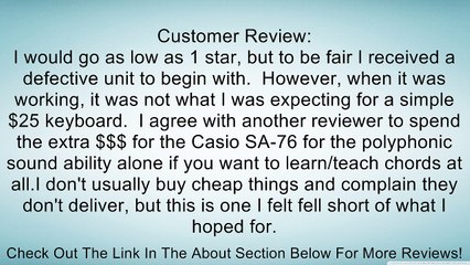 First Act Keyboard - FI1283 Review