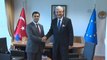 AB Bakanı Bozkır, KKTC Dışişleri Bakanı Özdil Nami ile Görüştü